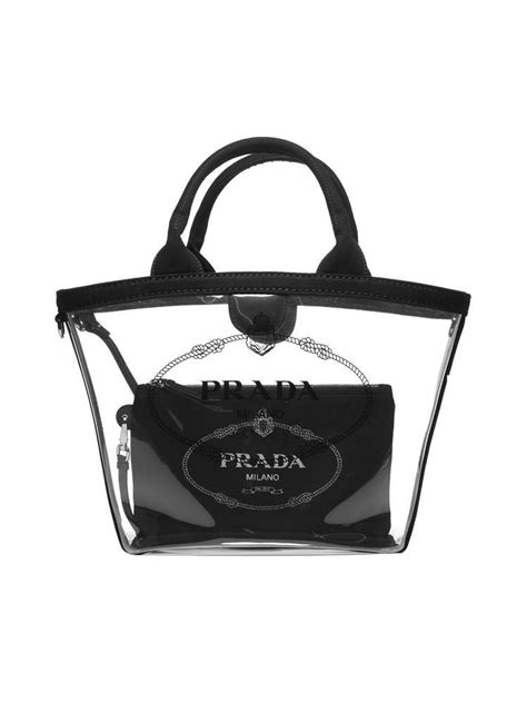 beach tote prada|prada clear tote bag.